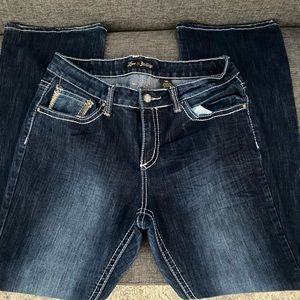 Love Indigo - embellished Bootcut Jeans